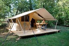 Tente cabanon de notre camping proche d'Anduze - Camping le Val d'Hérault